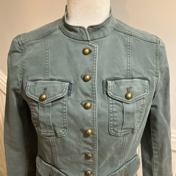 Military Jacket with Gold Buttons - Picture 5 of 9